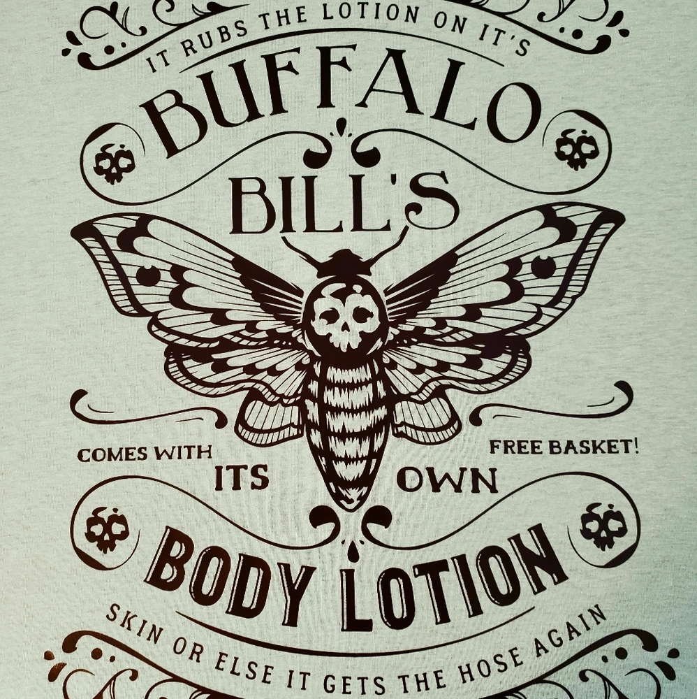 Boutique Dusty Blue Silence Of The Lambs Shirt